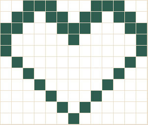 Corazón calado