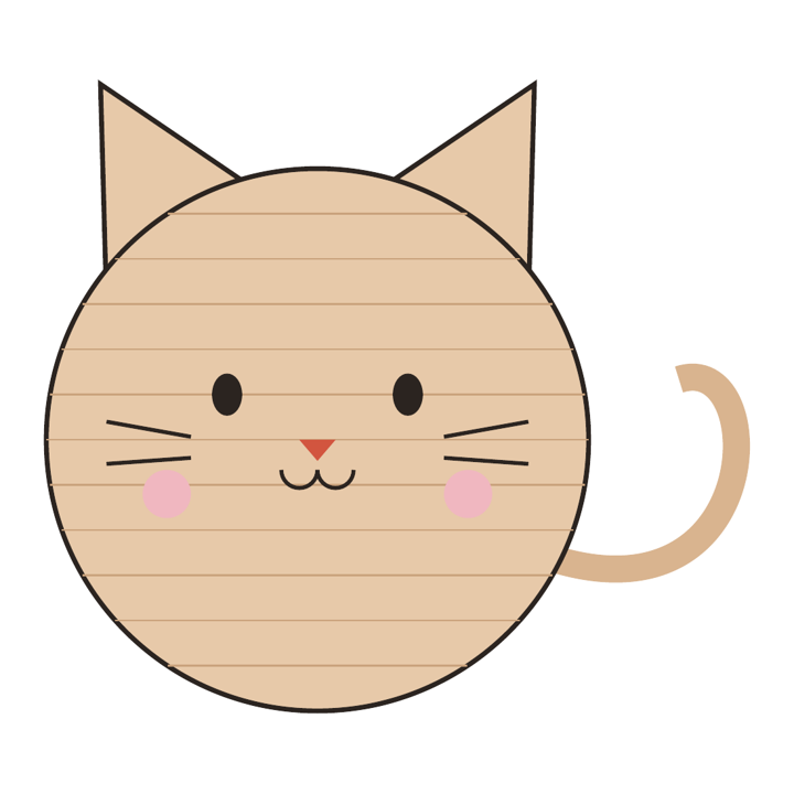 Chaton boule amigurumi